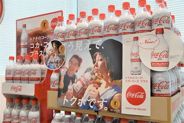 日本的可口可乐新产品成为”网红“